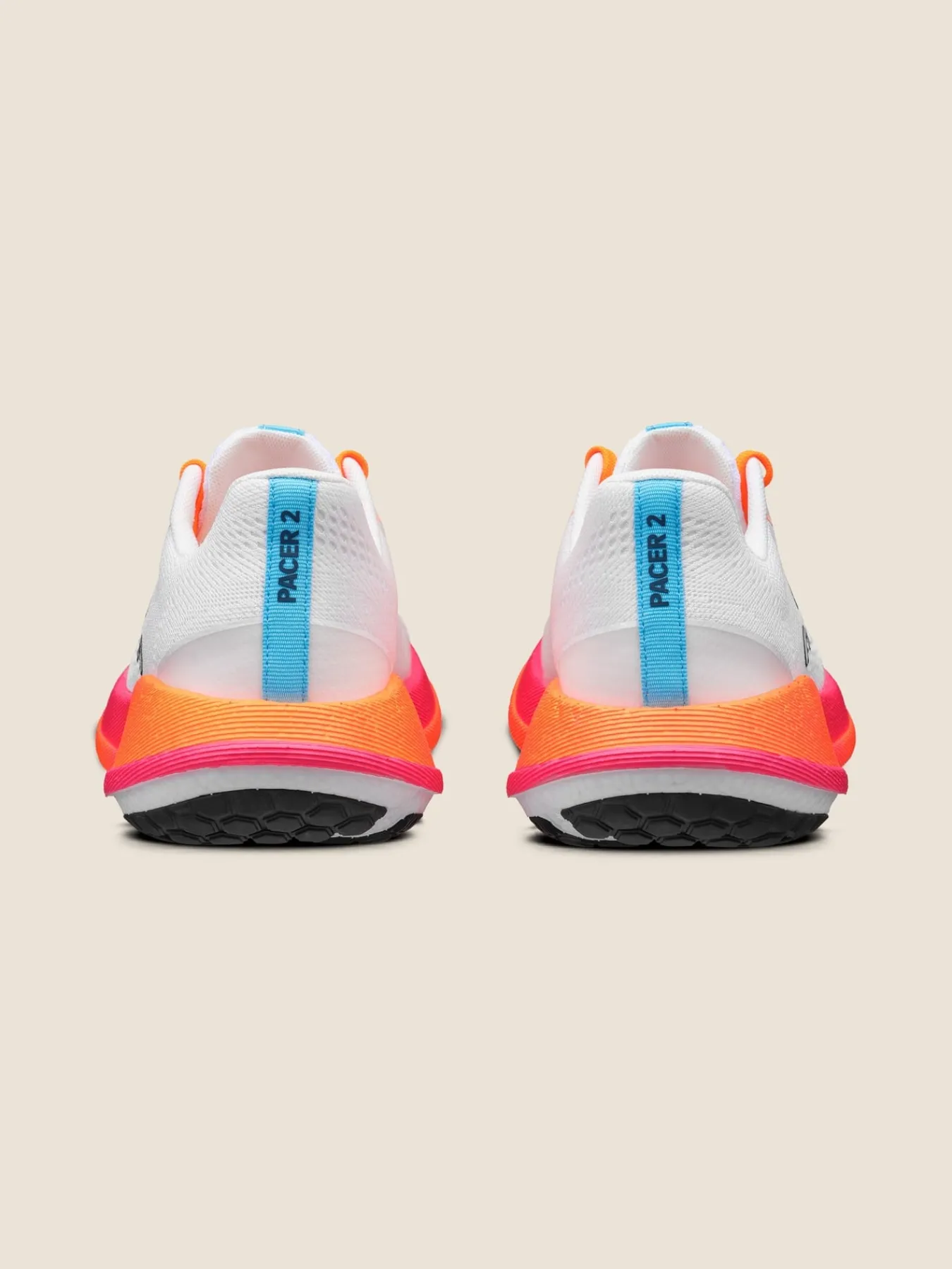 Løpesko Asfalt|Løping>Craft Sportswear Pacer 2 W White/Flourange