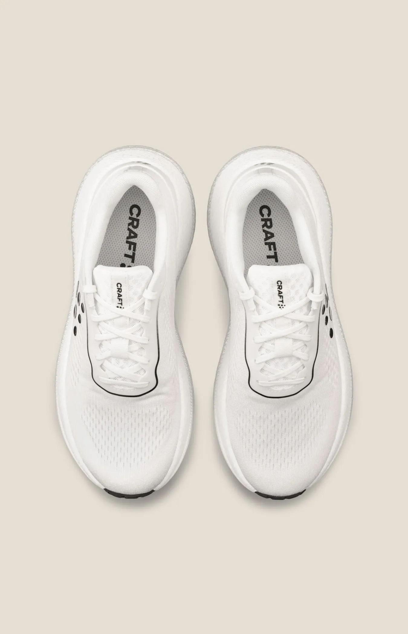 Løpesko Asfalt|Løping>Craft Sportswear Pacer M White