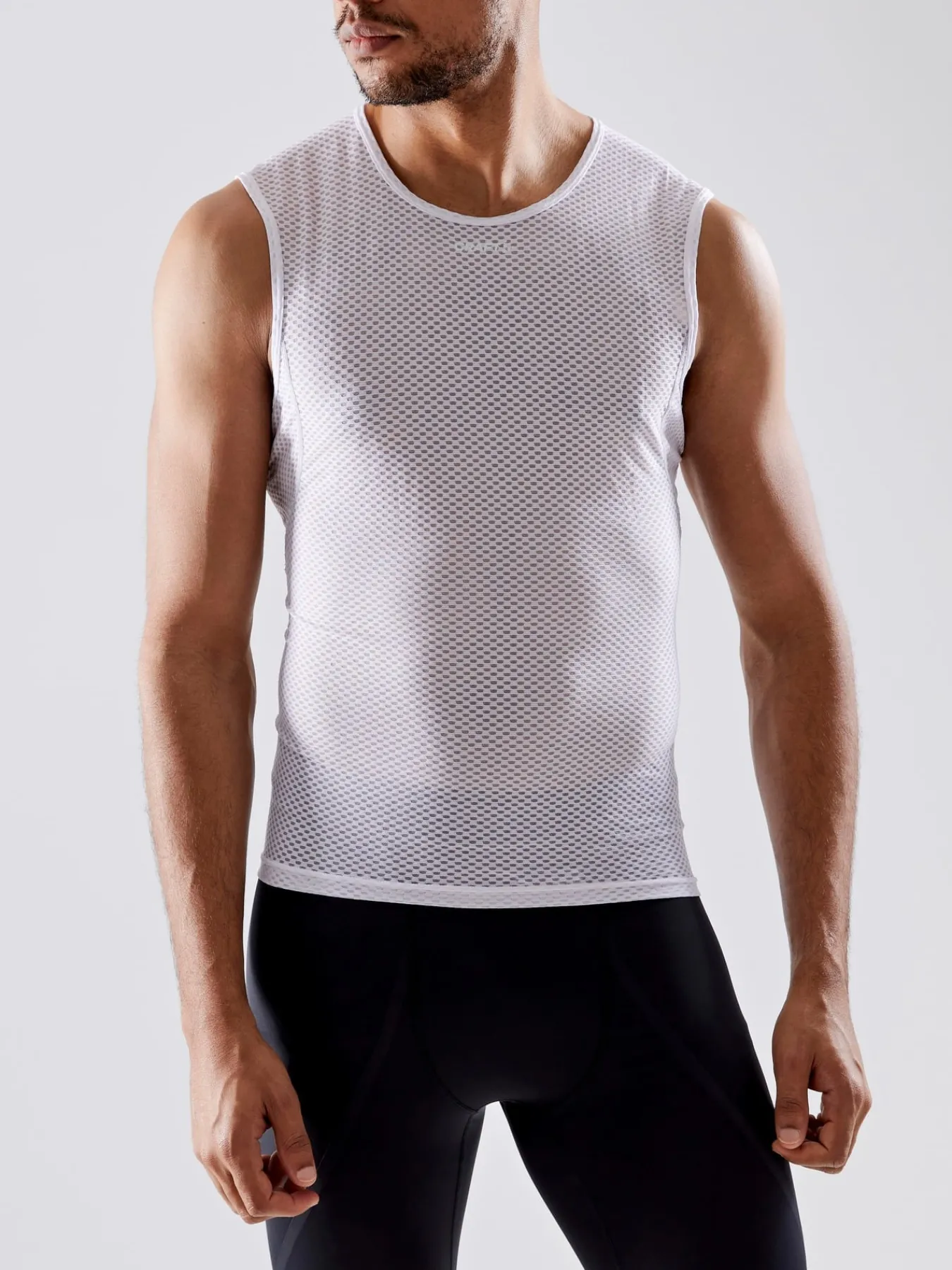 T-Skjorter & Singleter|Ull- & Superundertøy>Craft Sportswear PRO Cool Mesh Superlight Sl M White