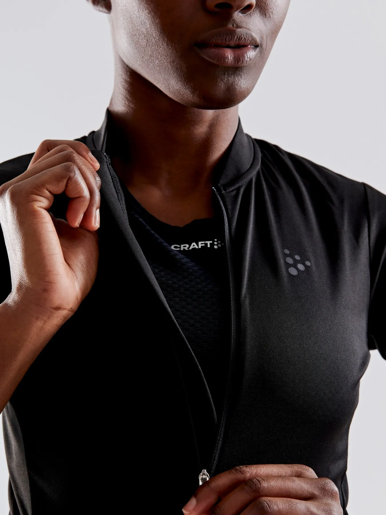 T-Skjorter & Singleter|Ull- & Superundertøy>Craft Sportswear PRO Cool Mesh Superlight Sl W BLACK