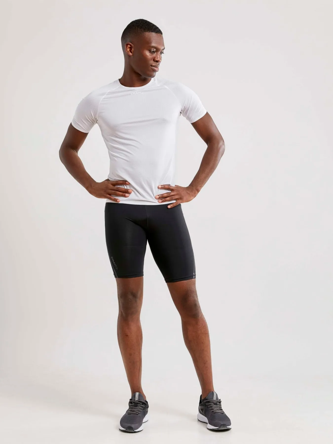 T-Skjorter & Singleter|Ull- & Superundertøy>Craft Sportswear PRO Dry Nanoweight Ss M White