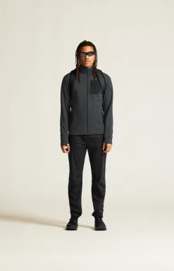 Mellomlag & Fleece|Mellomlag>Craft Sportswear PRO Explore Wool Midlayer M Black Melange