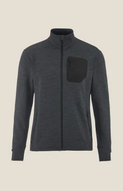 Mellomlag & Fleece|Mellomlag>Craft Sportswear PRO Explore Wool Midlayer M Black Melange