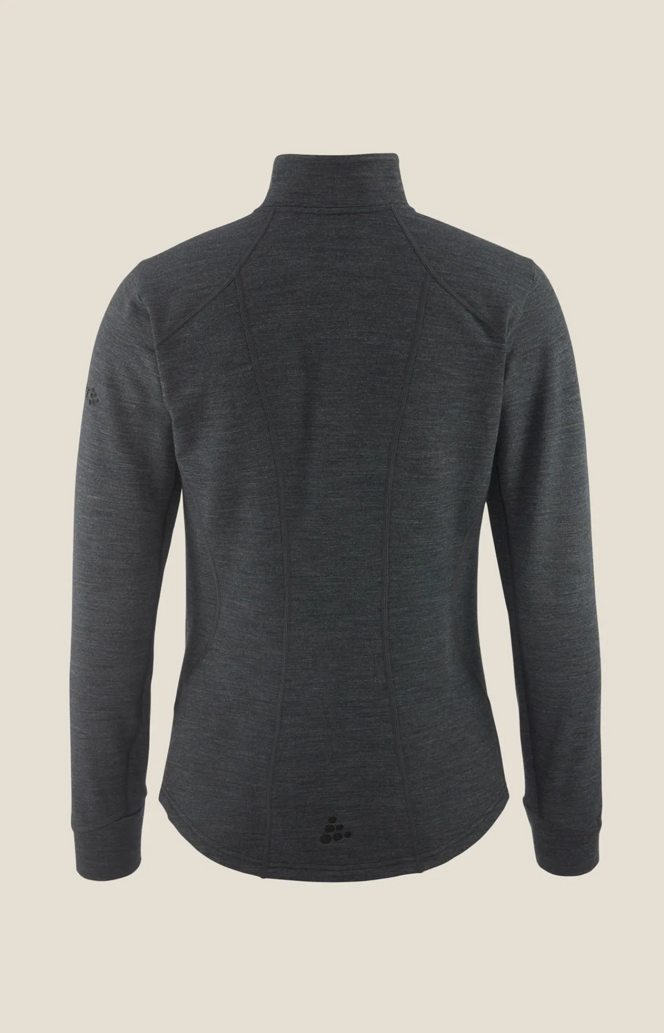Mellomlag & Fleece|Mellomlag>Craft Sportswear PRO Explore Wool Midlayer W Black Melange