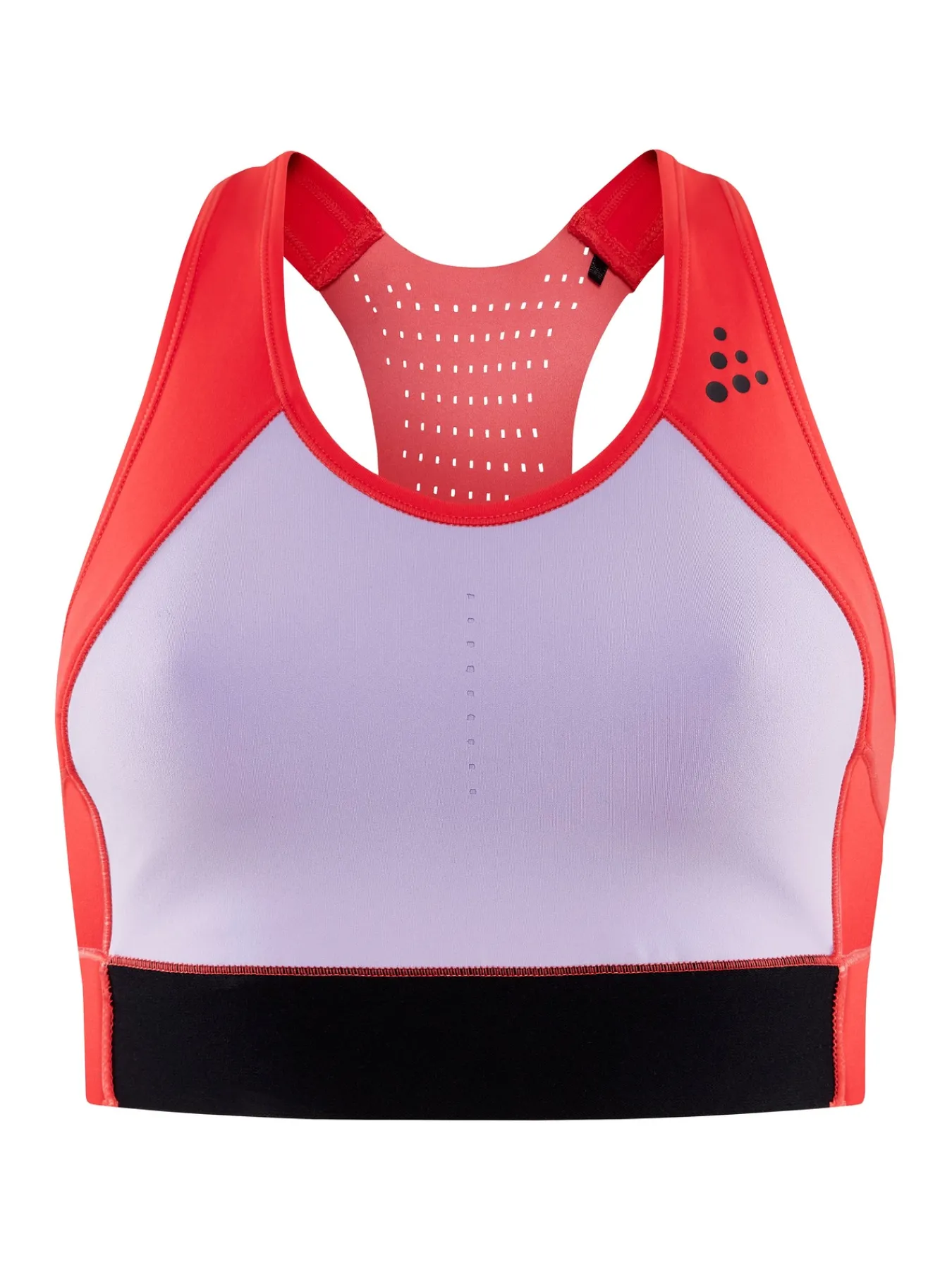 T-Skjorter & Singleter|Trening>Craft Sportswear PRO HiT Blocked Sport Top W Reddish-Lavender