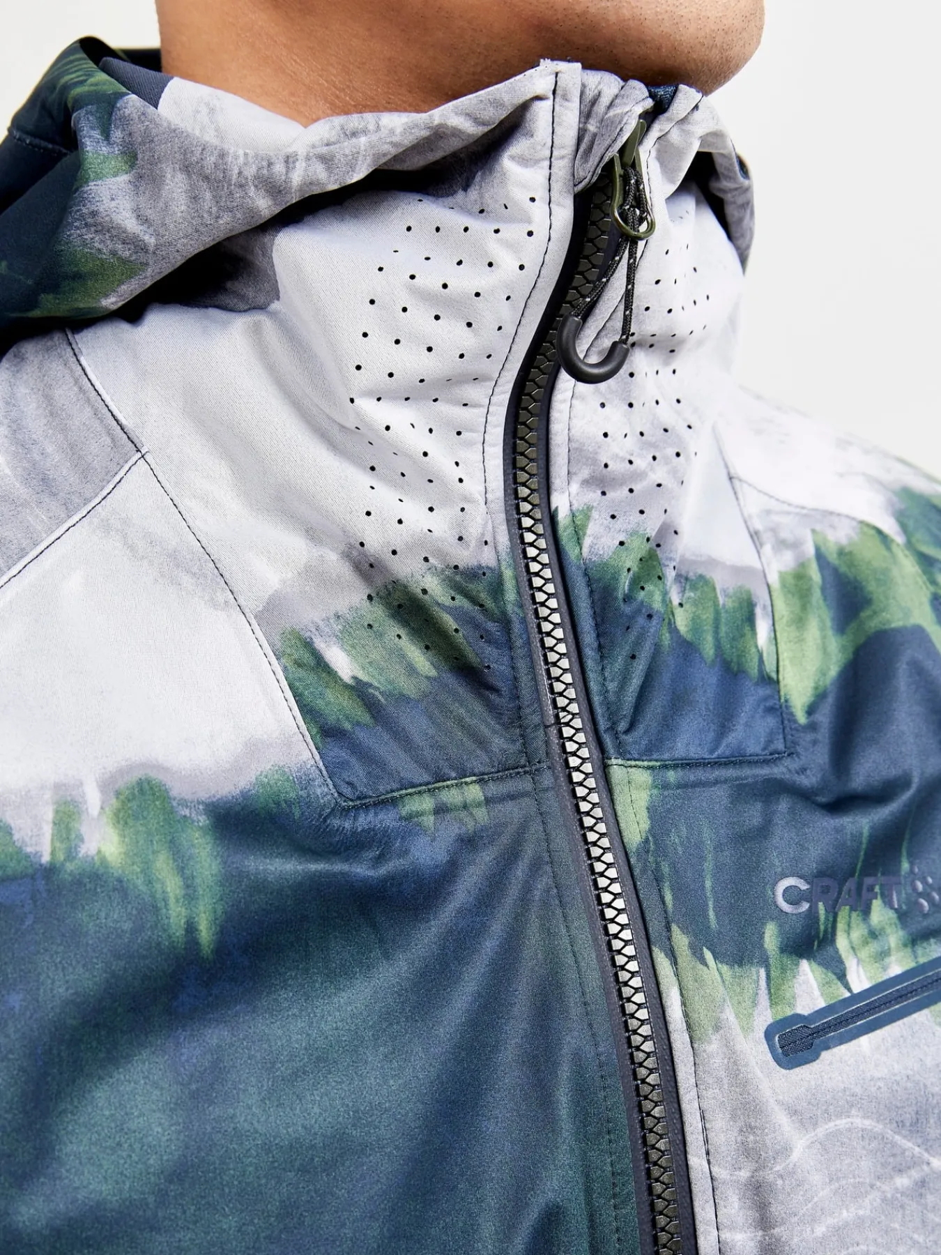 Jakker & Vester|Løping>Craft Sportswear PRO Hydro Jacket 2 M Multi-Cactus