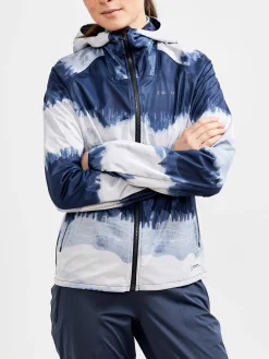 Jakker & Vester|Løping>Craft Sportswear PRO Hydro Jacket 2 W Multi-Blues