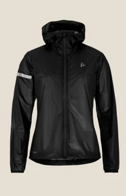 Jakker & Vester|Løping>Craft Sportswear PRO Hydro Lightweight Jacket W Black