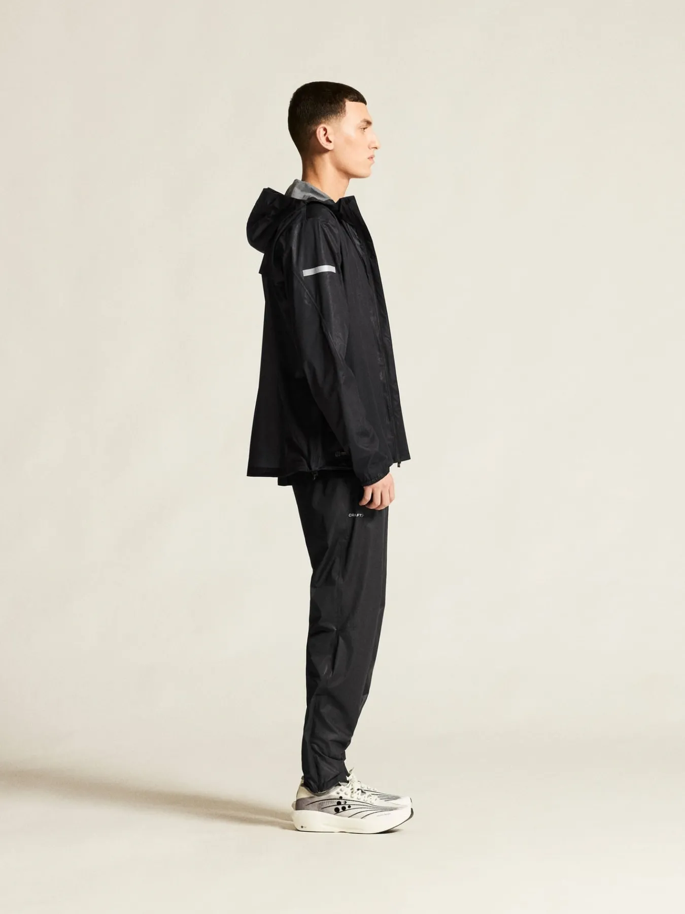Jakker & Vester|Løping>Craft Sportswear PRO Hydro Lightweight Jacket M Black/Black