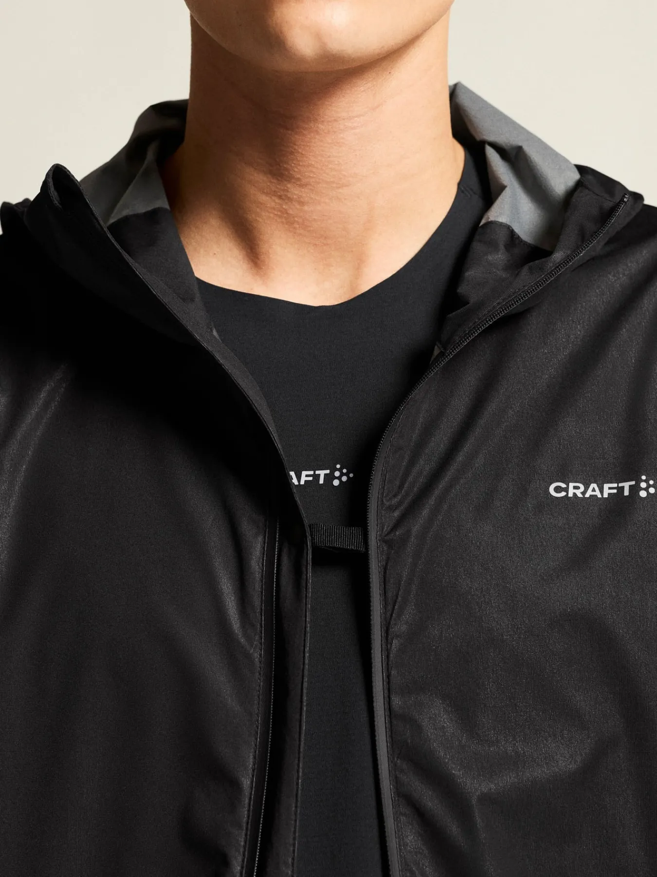 Jakker & Vester|Løping>Craft Sportswear PRO Hydro Lightweight Jacket M Black/Black