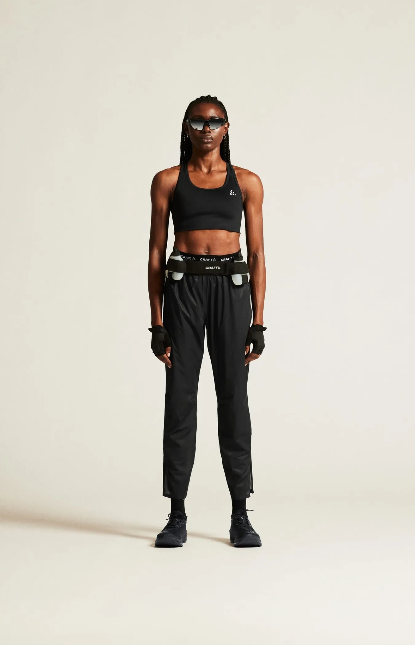 Bukser|Løping>Craft Sportswear PRO Hydro Lightweight Pants W Black