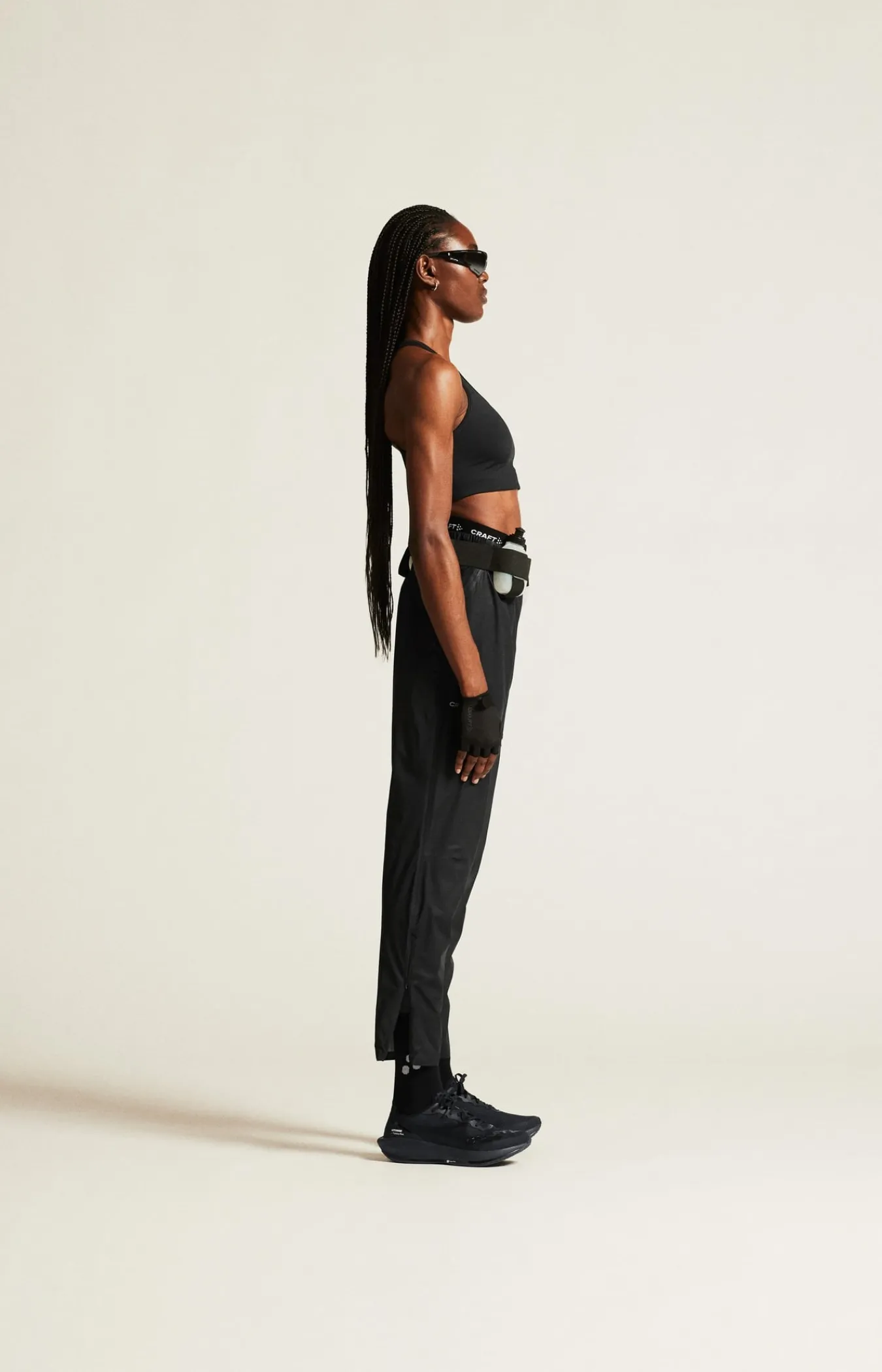 Bukser|Løping>Craft Sportswear PRO Hydro Lightweight Pants W Black