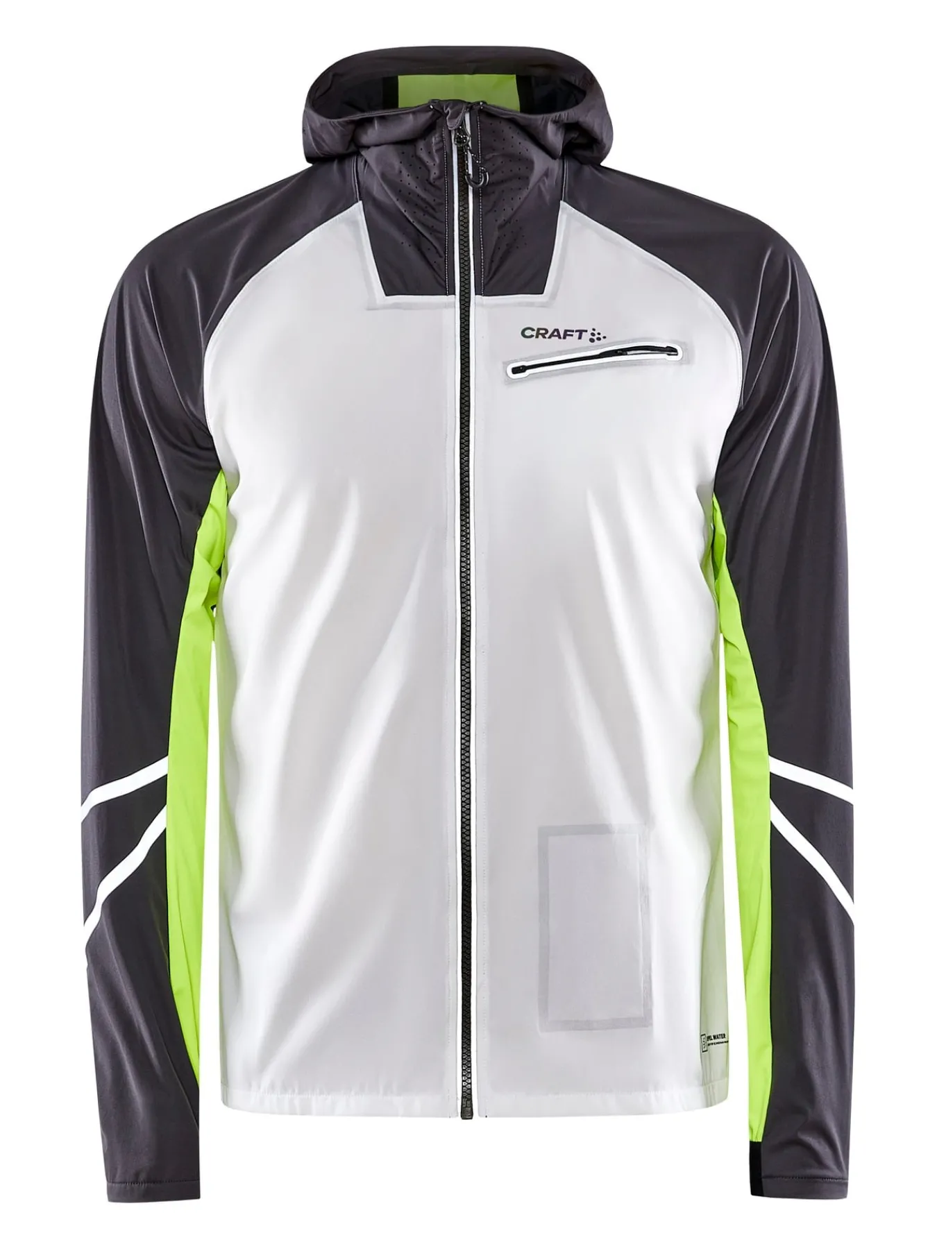 Jakker & Vester|Løping>Craft Sportswear PRO Hydro Lumen Jacket 2 M Ash White-Slate