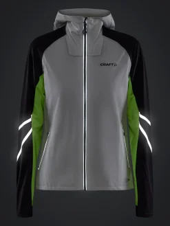 Jakker & Vester|Løping>Craft Sportswear PRO Hydro Lumen Jacket 2 W Ash White-Slate