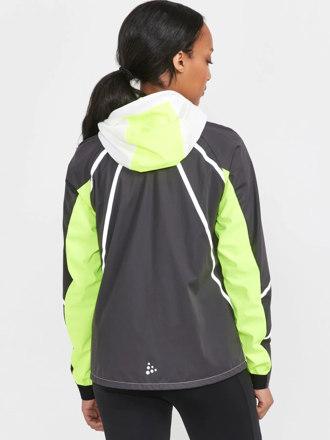 Jakker & Vester|Løping>Craft Sportswear PRO Hydro Lumen Jacket 2 W Ash White-Slate
