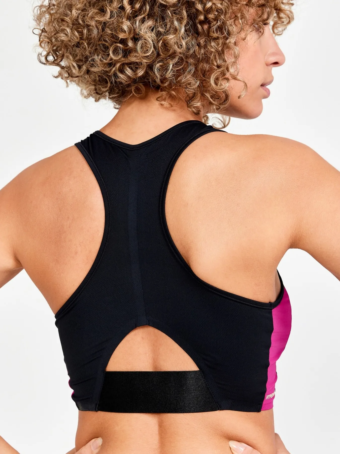 Undertøy|Løping>Craft Sportswear PRO Hypervent Cropped Top W Black-Roxo