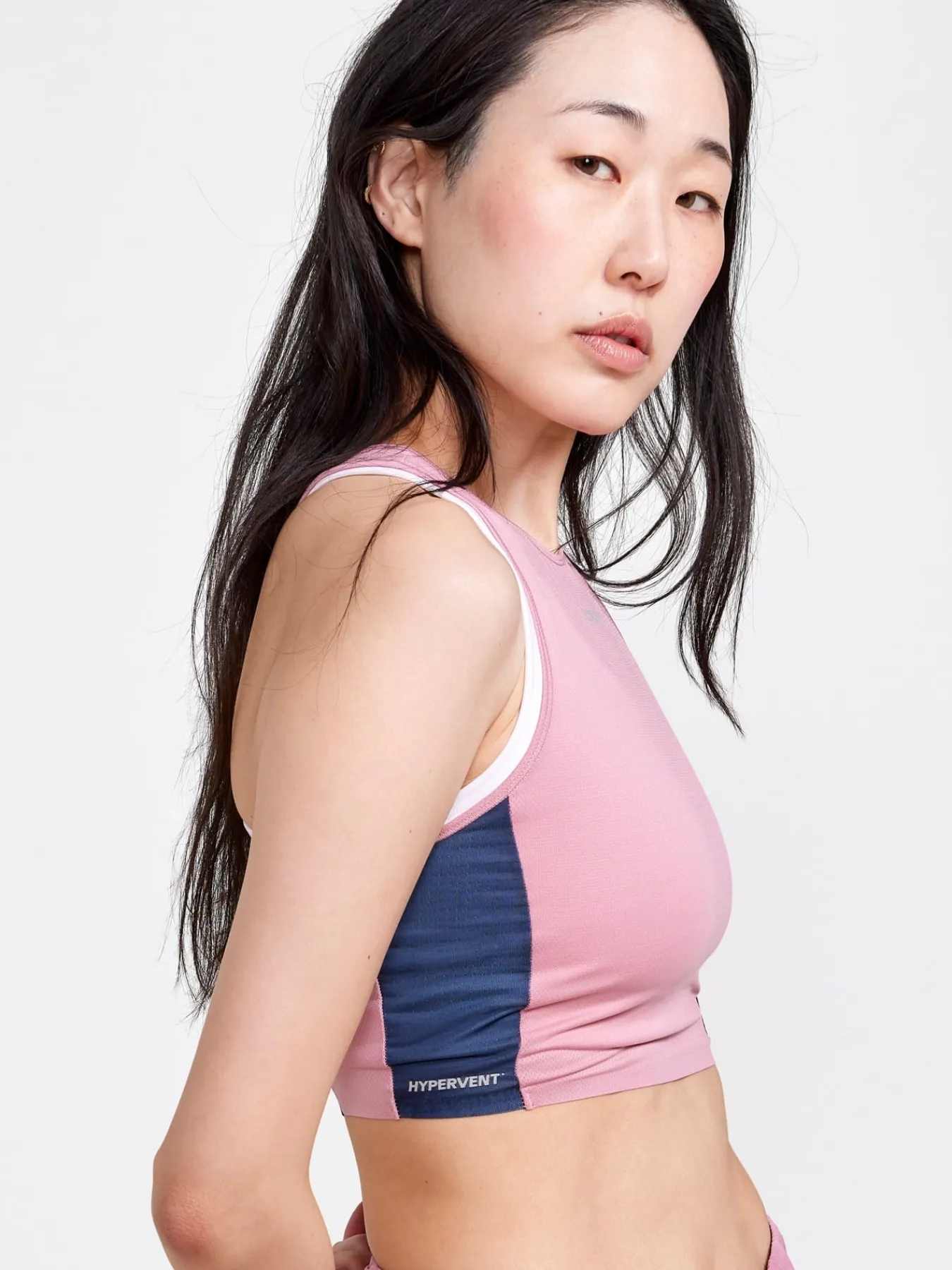 Undertøy|Løping>Craft Sportswear PRO Hypervent Cropped Top W Dawn-Blaze