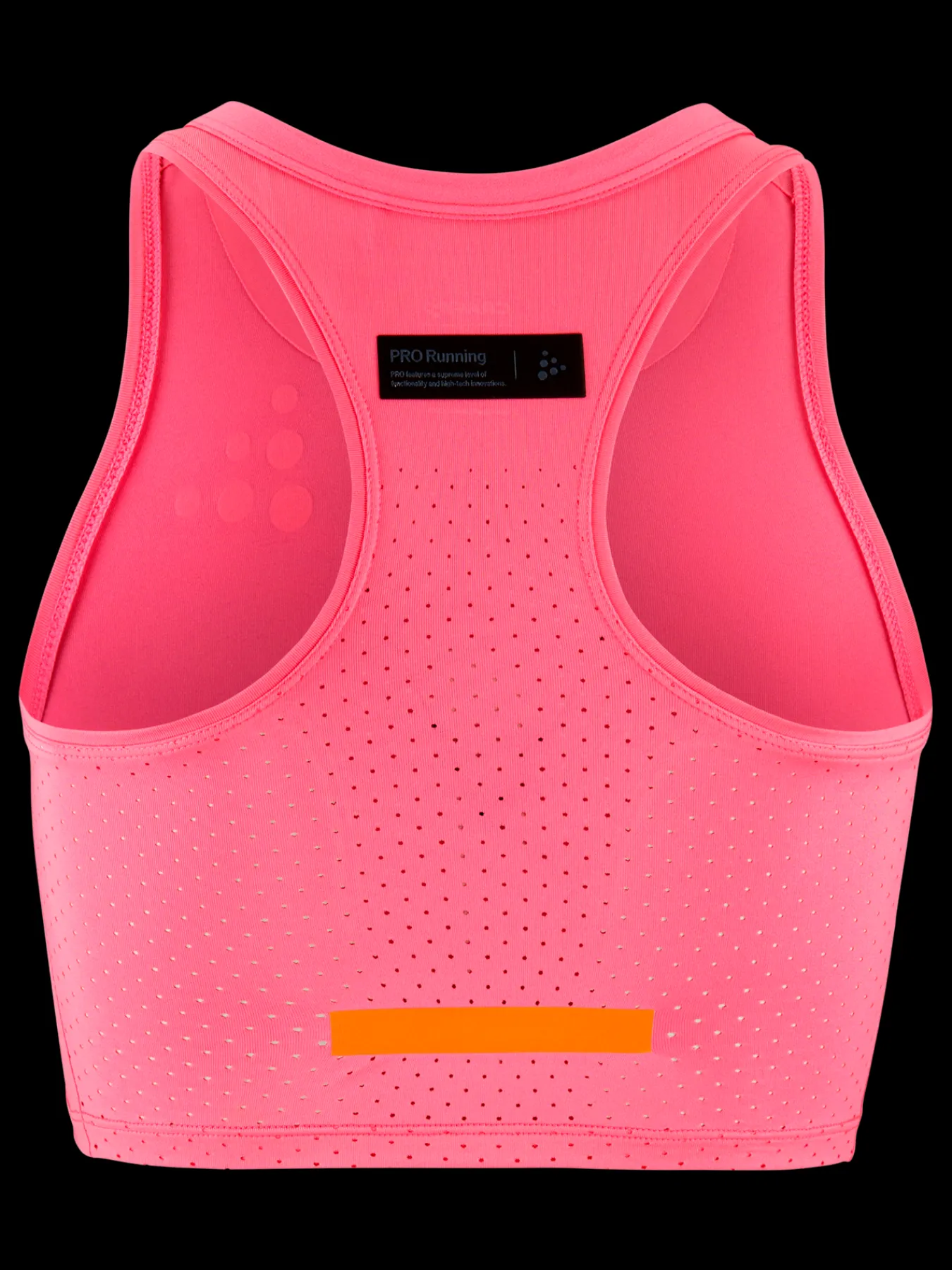 T-Skjorter & Singleter|Løping>Craft Sportswear PRO Hypervent Cropped Top 2 W Fuchsia