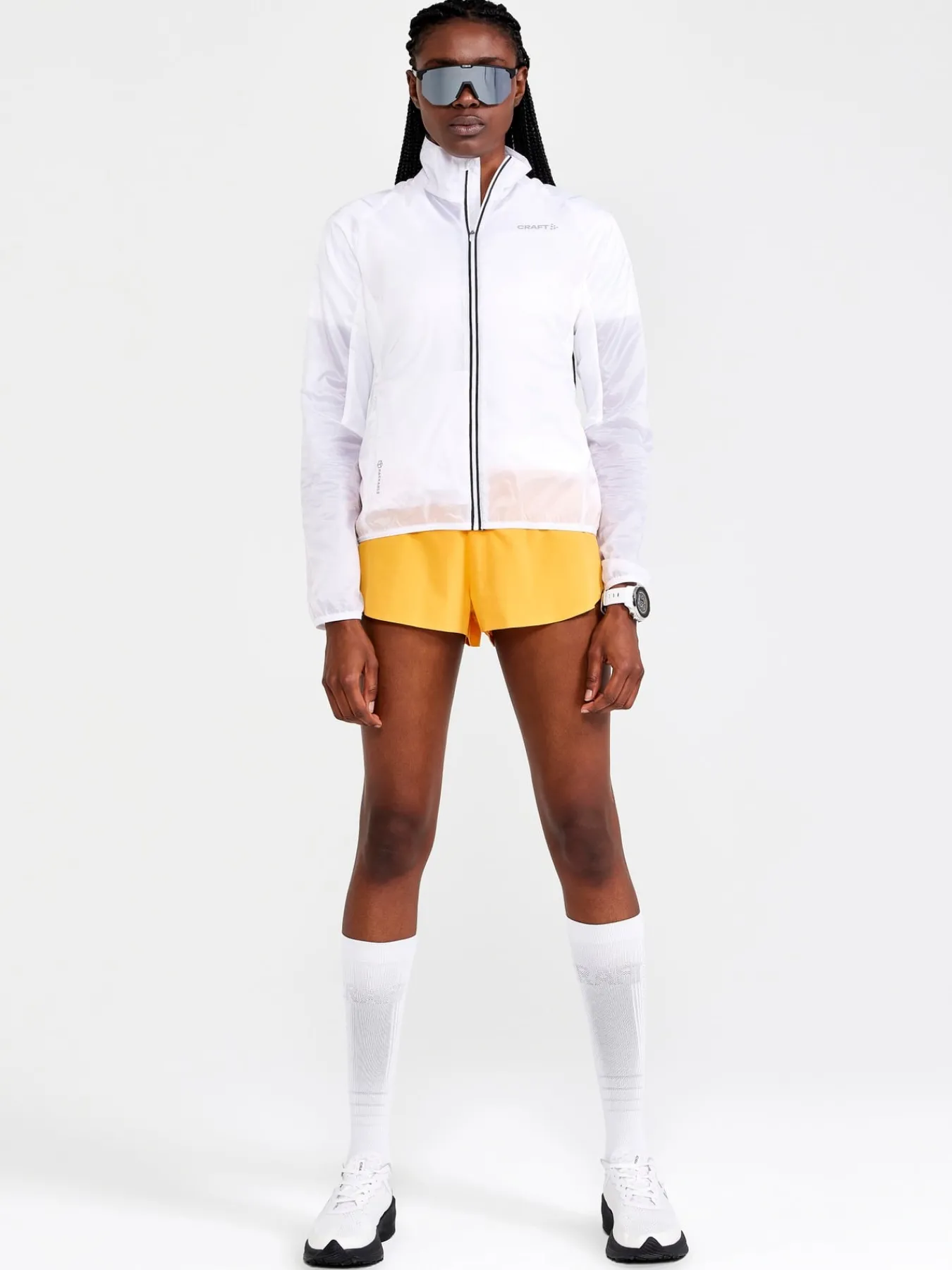 Jakker & Vester|Løping>Craft Sportswear PRO Hypervent Jacket W White
