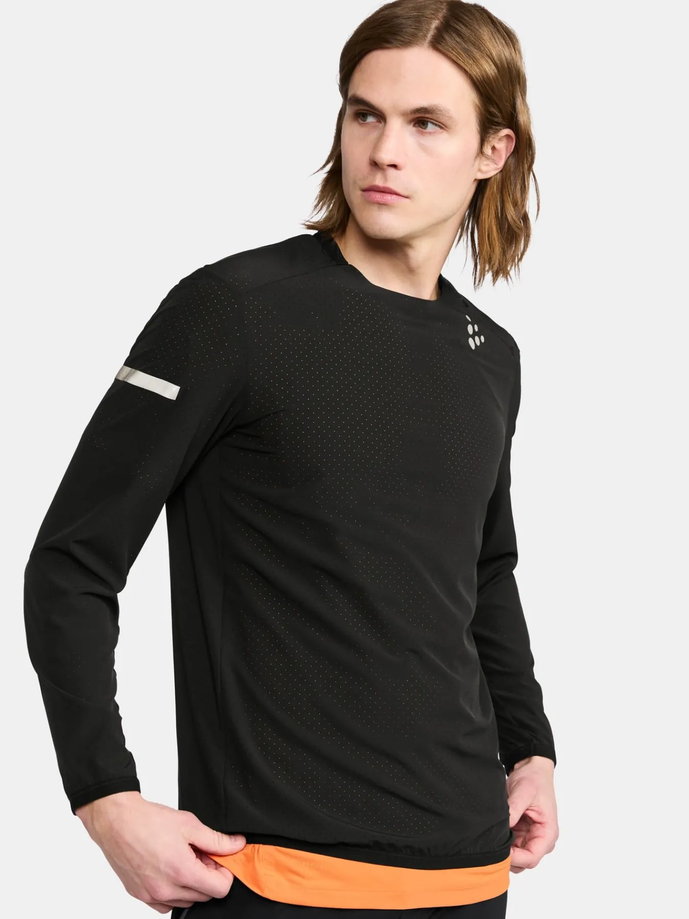 T-Skjorter & Singleter|Løping>Craft Sportswear PRO Hypervent Ls Wind Top 2 M Black