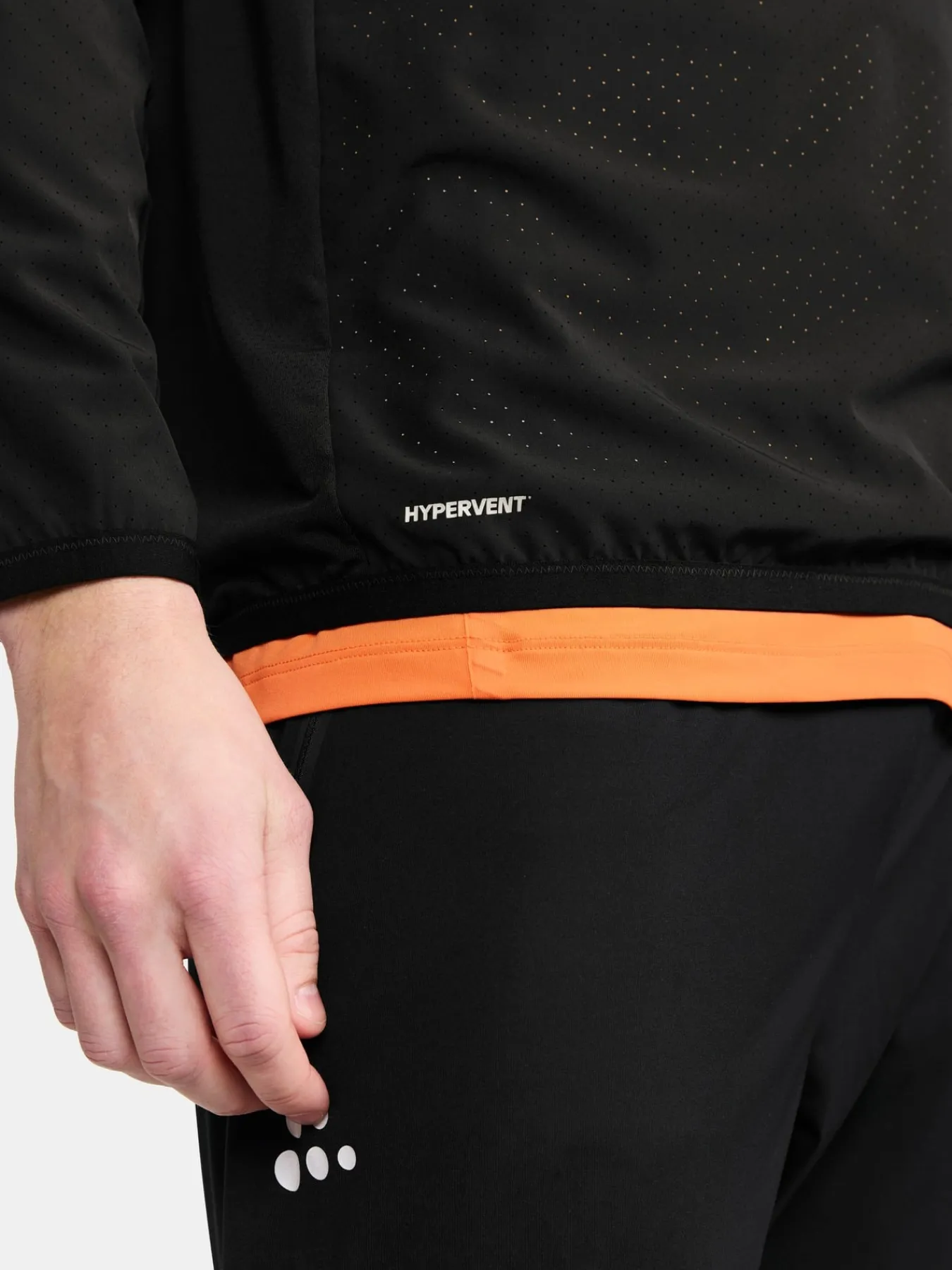 T-Skjorter & Singleter|Løping>Craft Sportswear PRO Hypervent Ls Wind Top 2 M Black