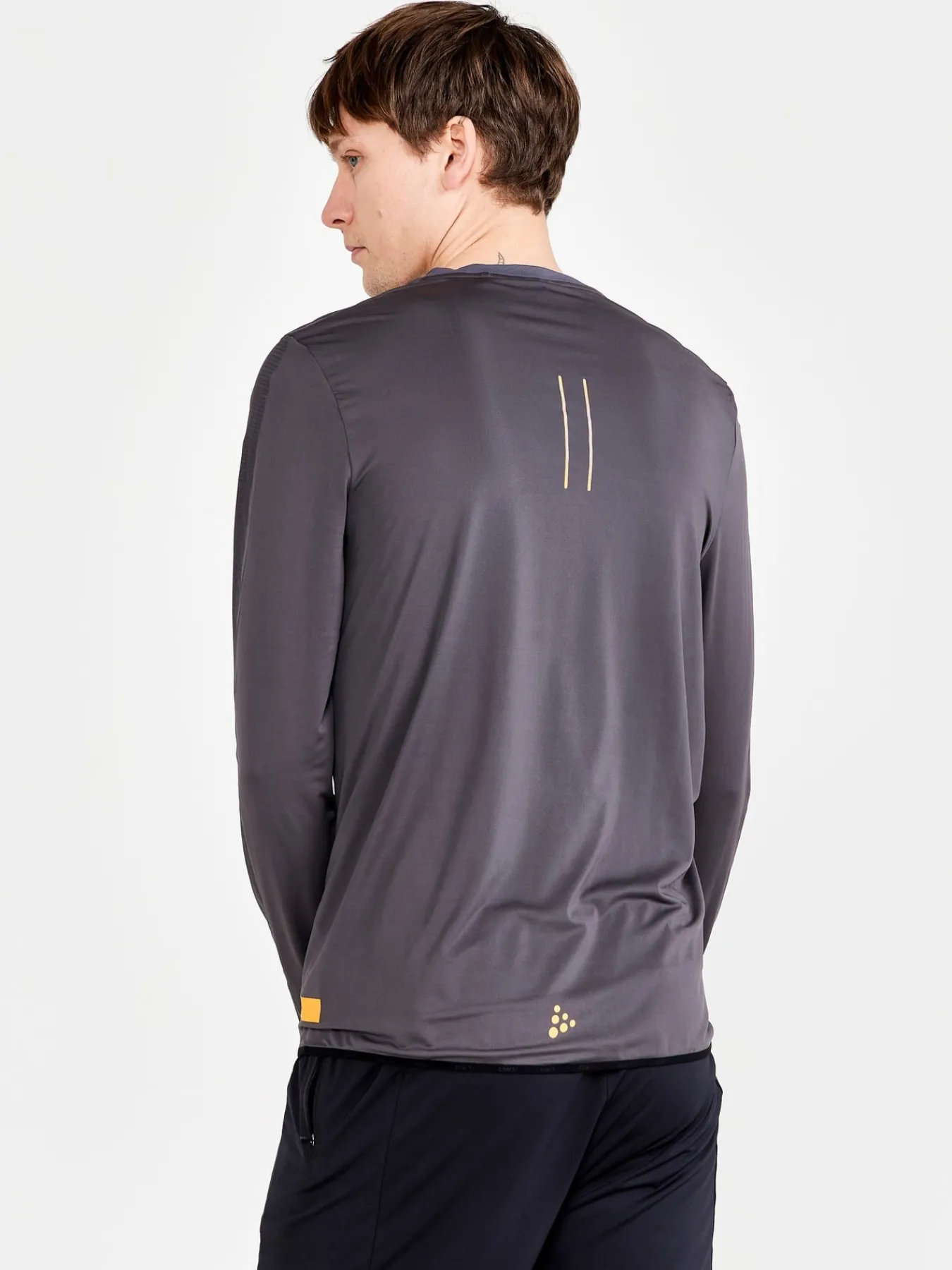 T-Skjorter & Singleter|Løping>Craft Sportswear PRO Hypervent LS Wind Top M Granite-Calm