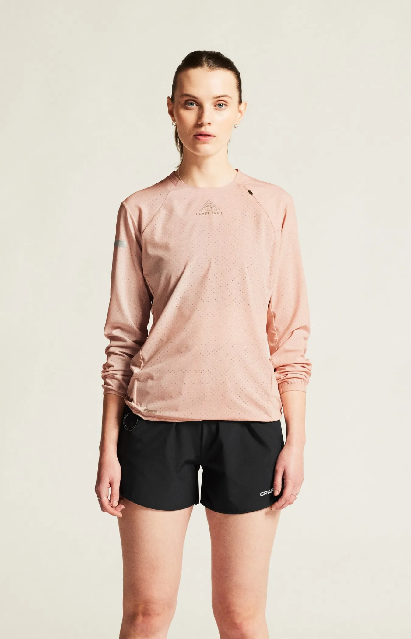 Gensere|Løping>Craft Sportswear PRO Hypervent Ls Wind Top 2 W Touch