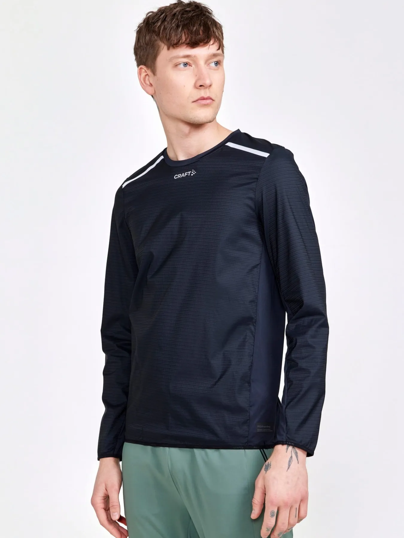 T-Skjorter & Singleter|Løping>Craft Sportswear PRO Hypervent LS Wind Top M Black
