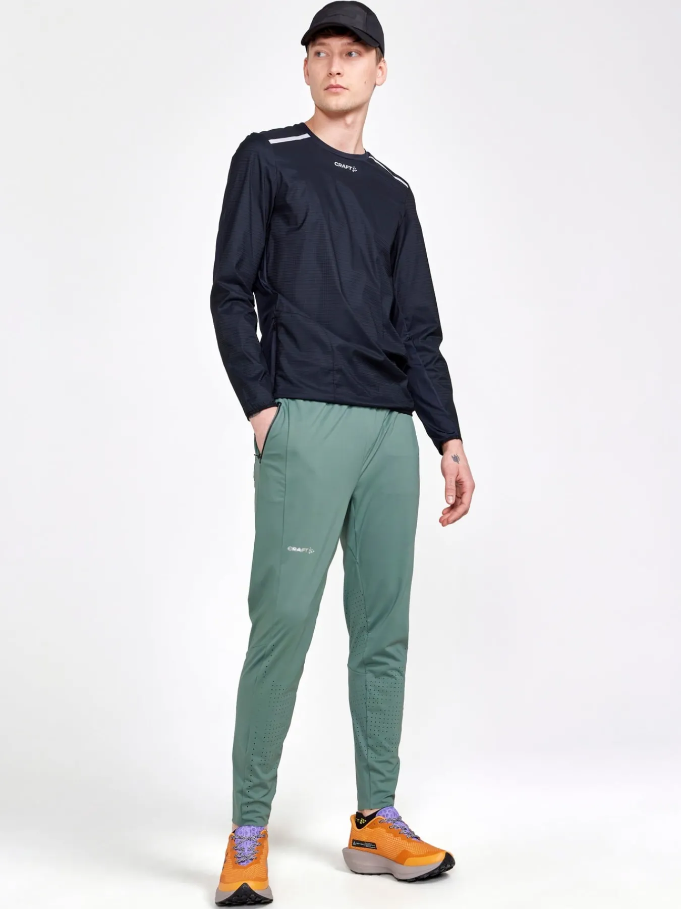 T-Skjorter & Singleter|Løping>Craft Sportswear PRO Hypervent LS Wind Top M Black