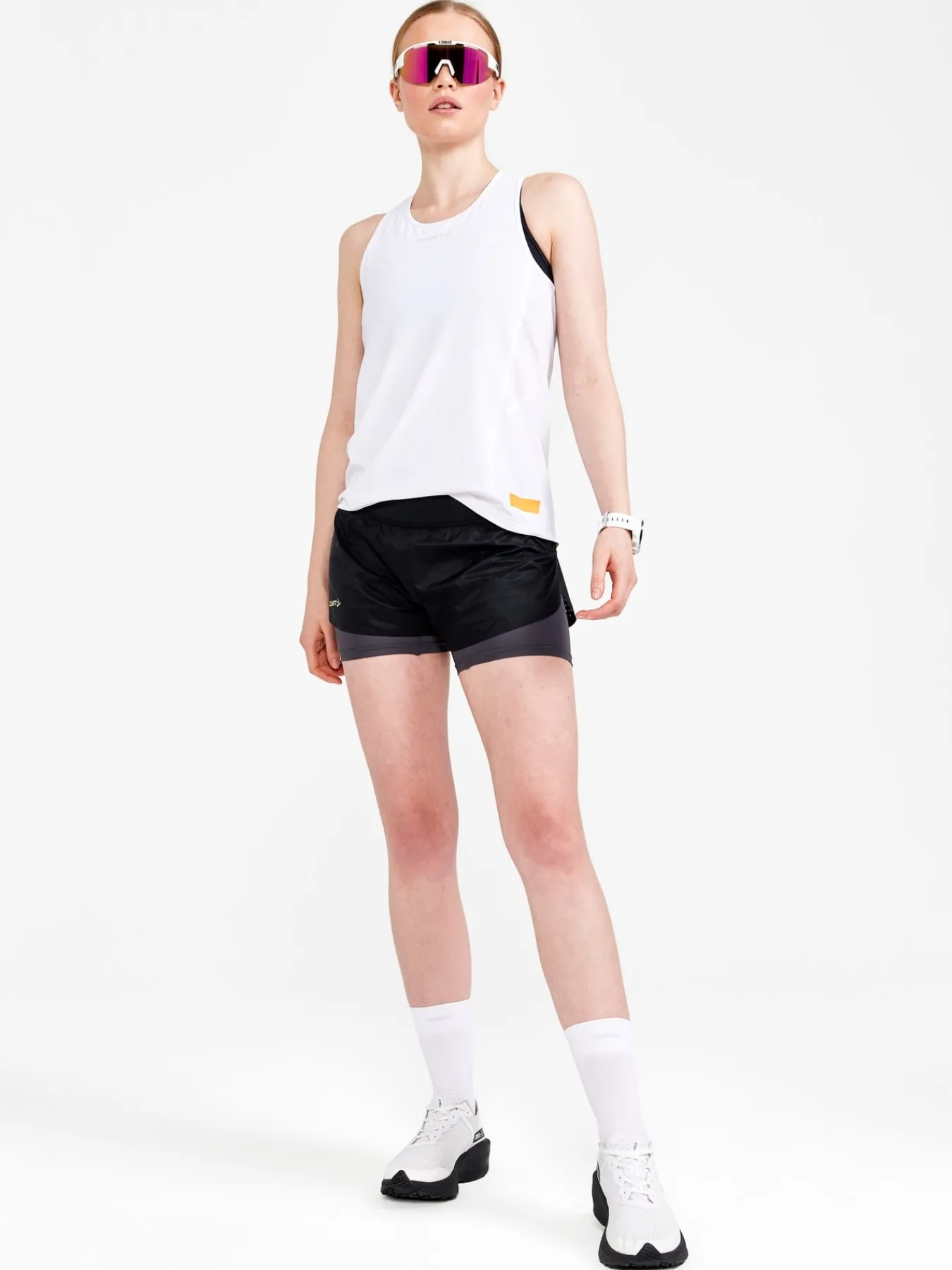 T-Skjorter & Singleter|Løping>Craft Sportswear PRO Hypervent Singlet W White