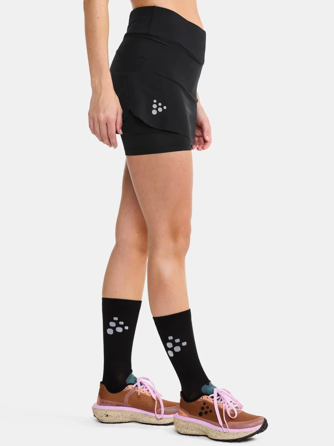 Shorts & Skjørt|Løping>Craft Sportswear PRO Hypervent Skirt 2 W Black