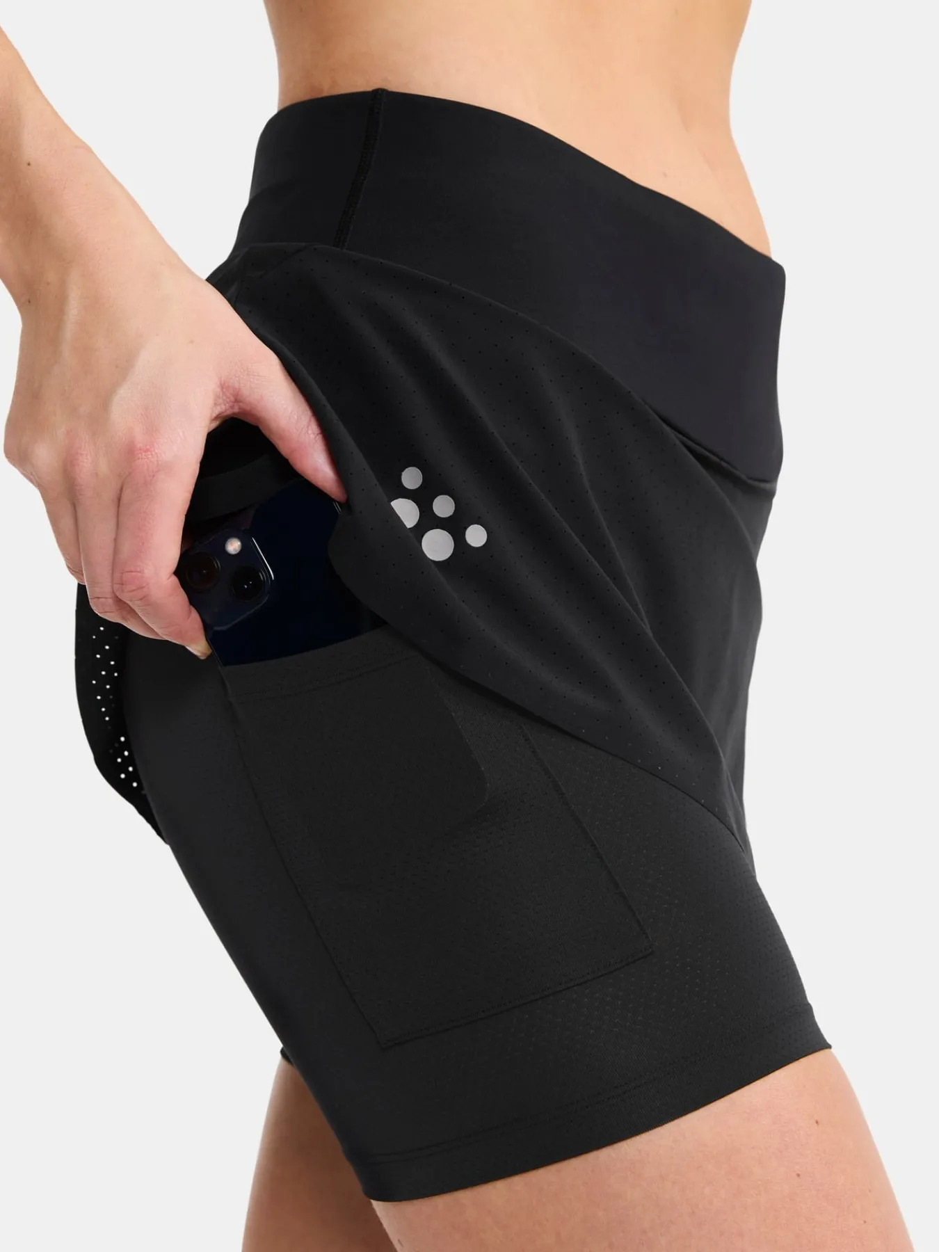 Shorts & Skjørt|Løping>Craft Sportswear PRO Hypervent Skirt 2 W Black