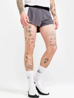Shorts|Løping>Craft Sportswear PRO Hypervent Split Shorts M Granite-Ash