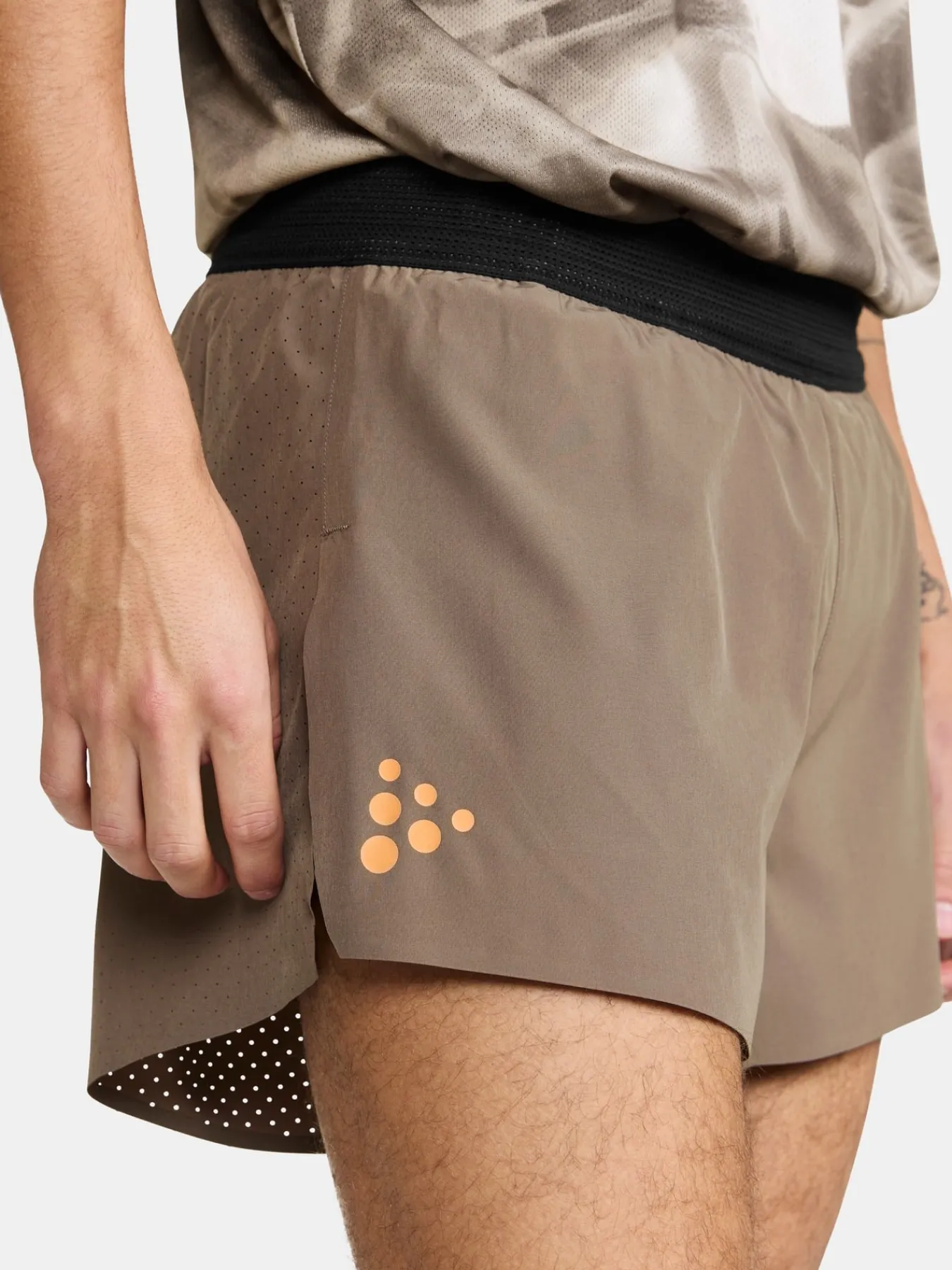 Shorts|Løping>Craft Sportswear PRO Hypervent Split Shorts 2 M Dk Clay