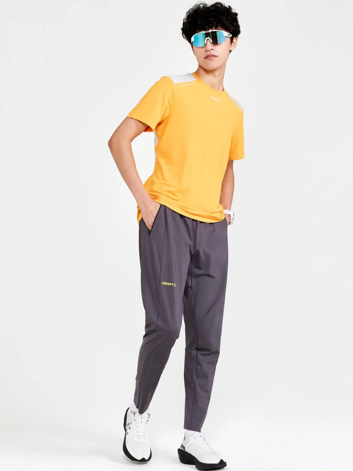 T-Skjorter & Singleter|Løping>Craft Sportswear PRO Hypervent SS Tee M Calm-Ash