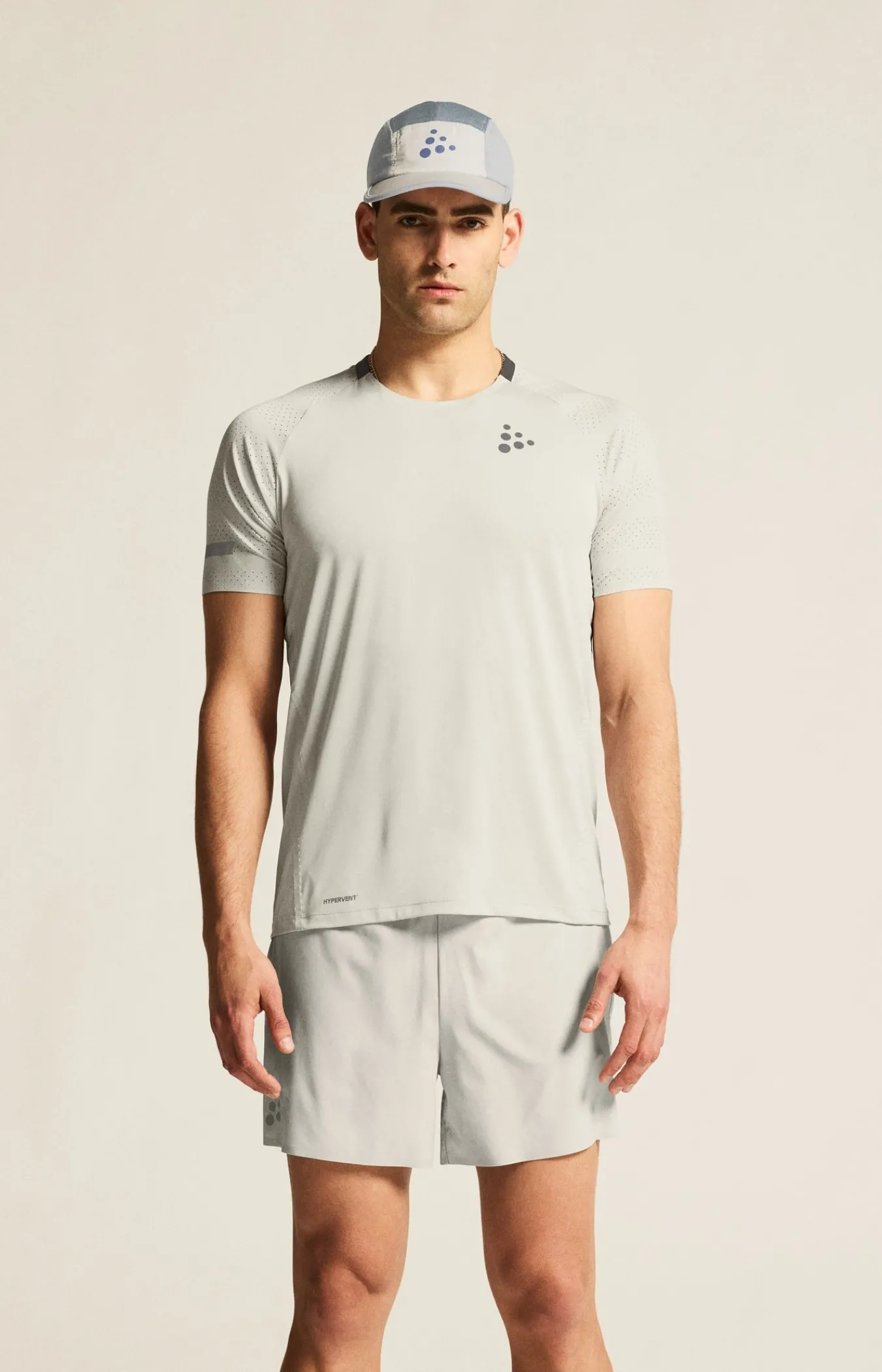 T-Skjorter & Singleter|Løping>Craft Sportswear PRO Hypervent Tee 2 M Cloud