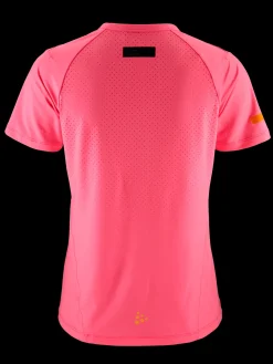 T-Skjorter & Singleter|Løping>Craft Sportswear PRO Hypervent Tee 2 W Fuchsia