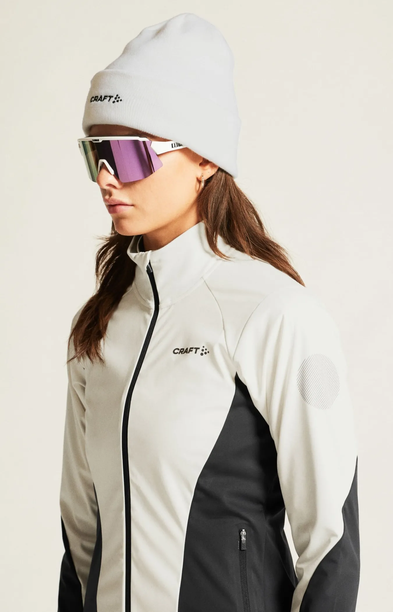 Jakker & Vester|Langrenn>Craft Sportswear PRO Nordic Race Jacket 2 W Tofu/Slate