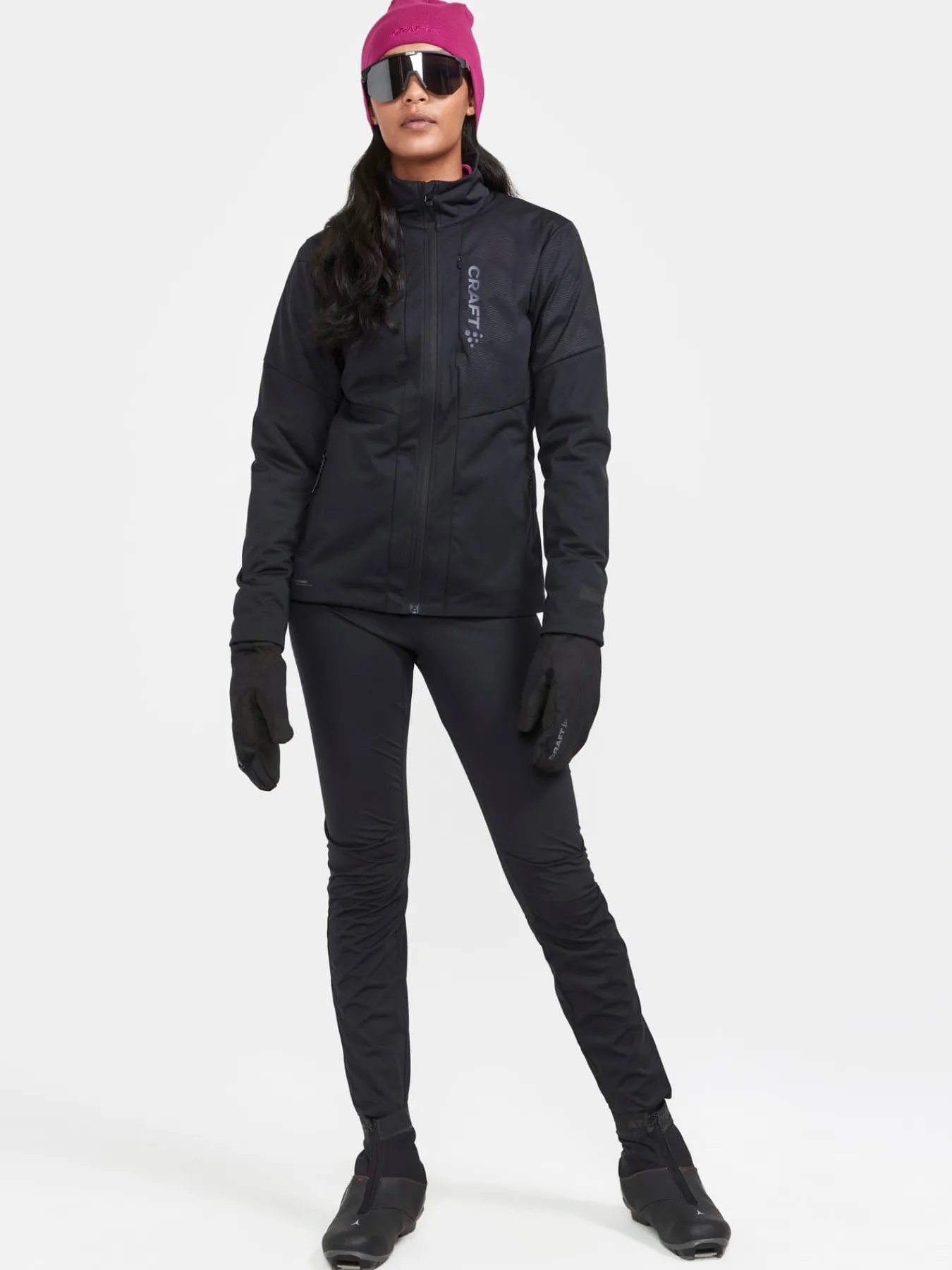 Tights|Langrenn>Craft Sportswear PRO Nordic Race Wind Tights W Black