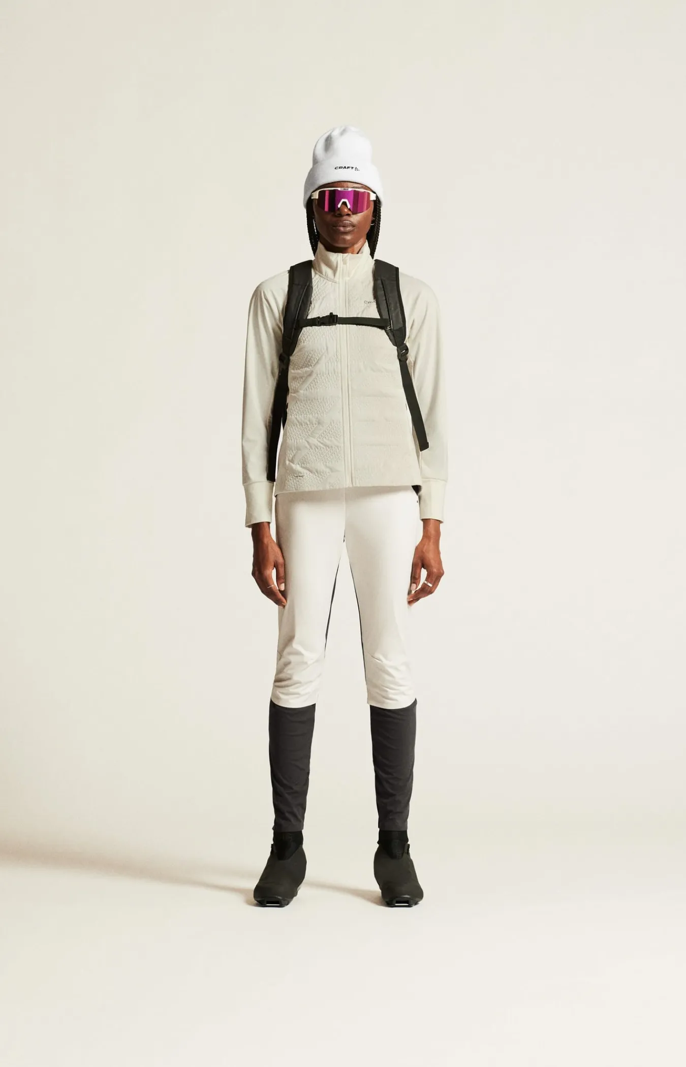 Tights|Langrenn>Craft Sportswear PRO Nordic Race Wind Tights 2 W Tofu/Slate