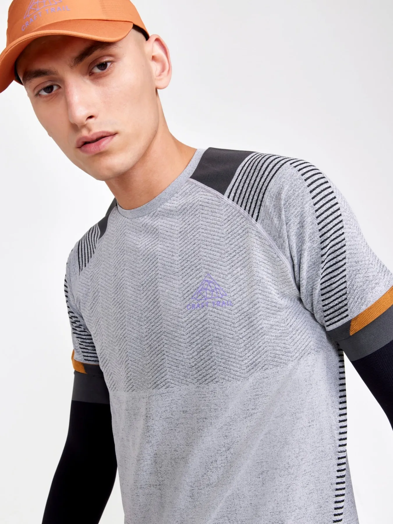 T-Skjorter & Singleter|Løping>Craft Sportswear PRO Trail Fuseknit SS Tee M Flex-Desert