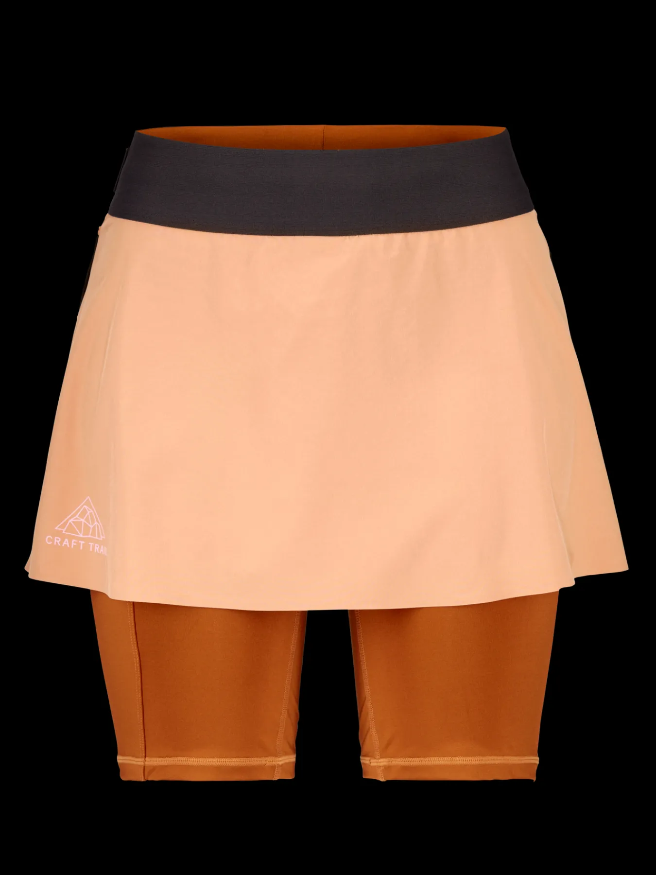 Shorts & Skjørt|Løping>Craft Sportswear PRO Trail 2-in-1 Skirt W Cliff-Mud