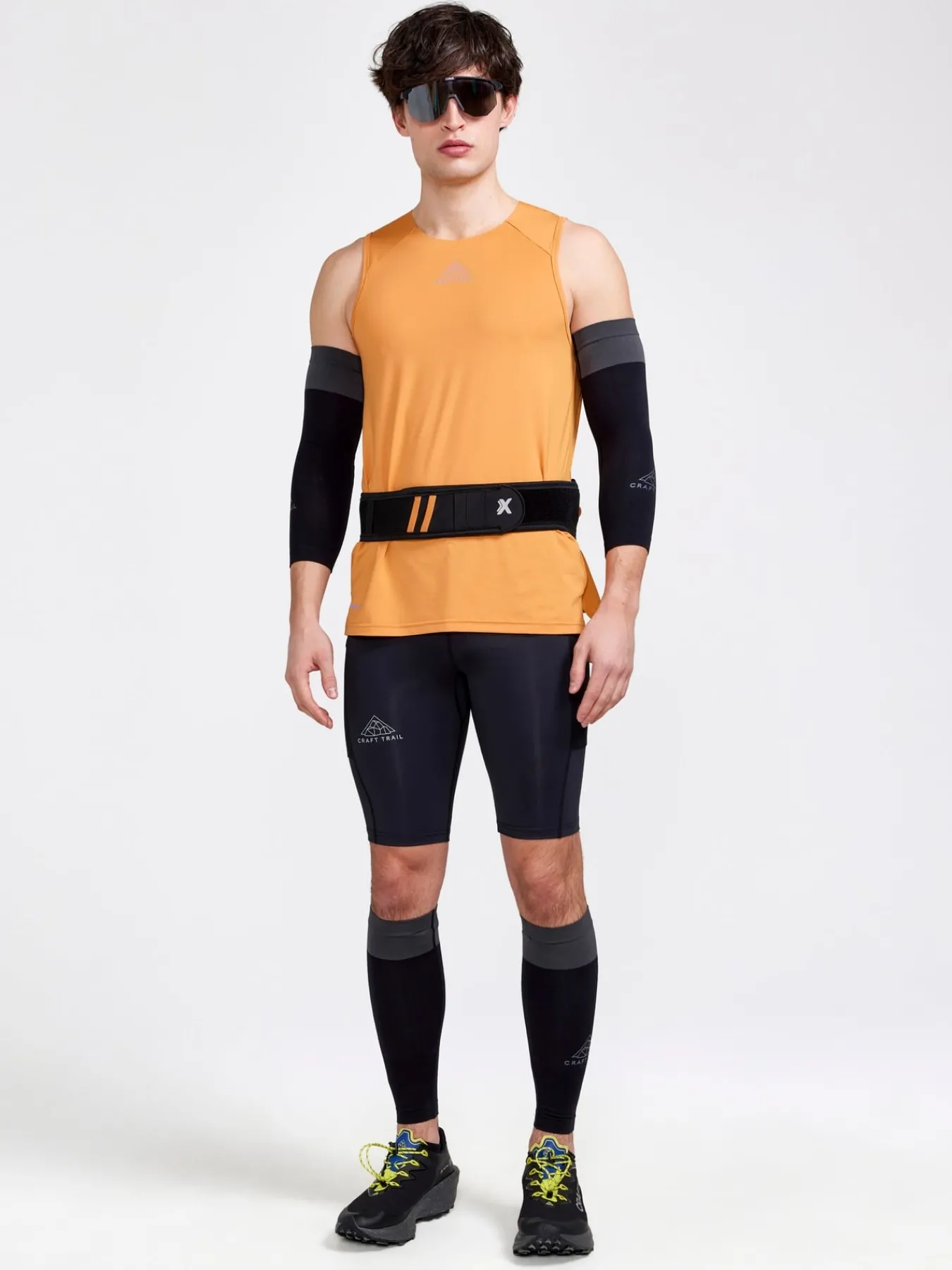 Tights|Løping>Craft Sportswear PRO Trail Short Tights M Black