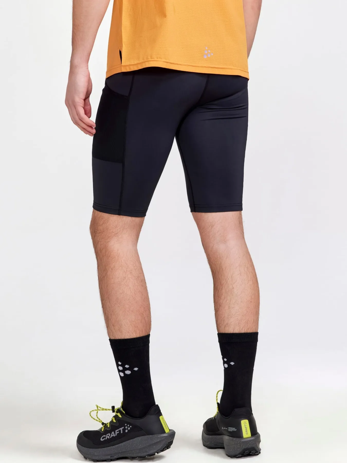 Tights|Løping>Craft Sportswear PRO Trail Short Tights M Black