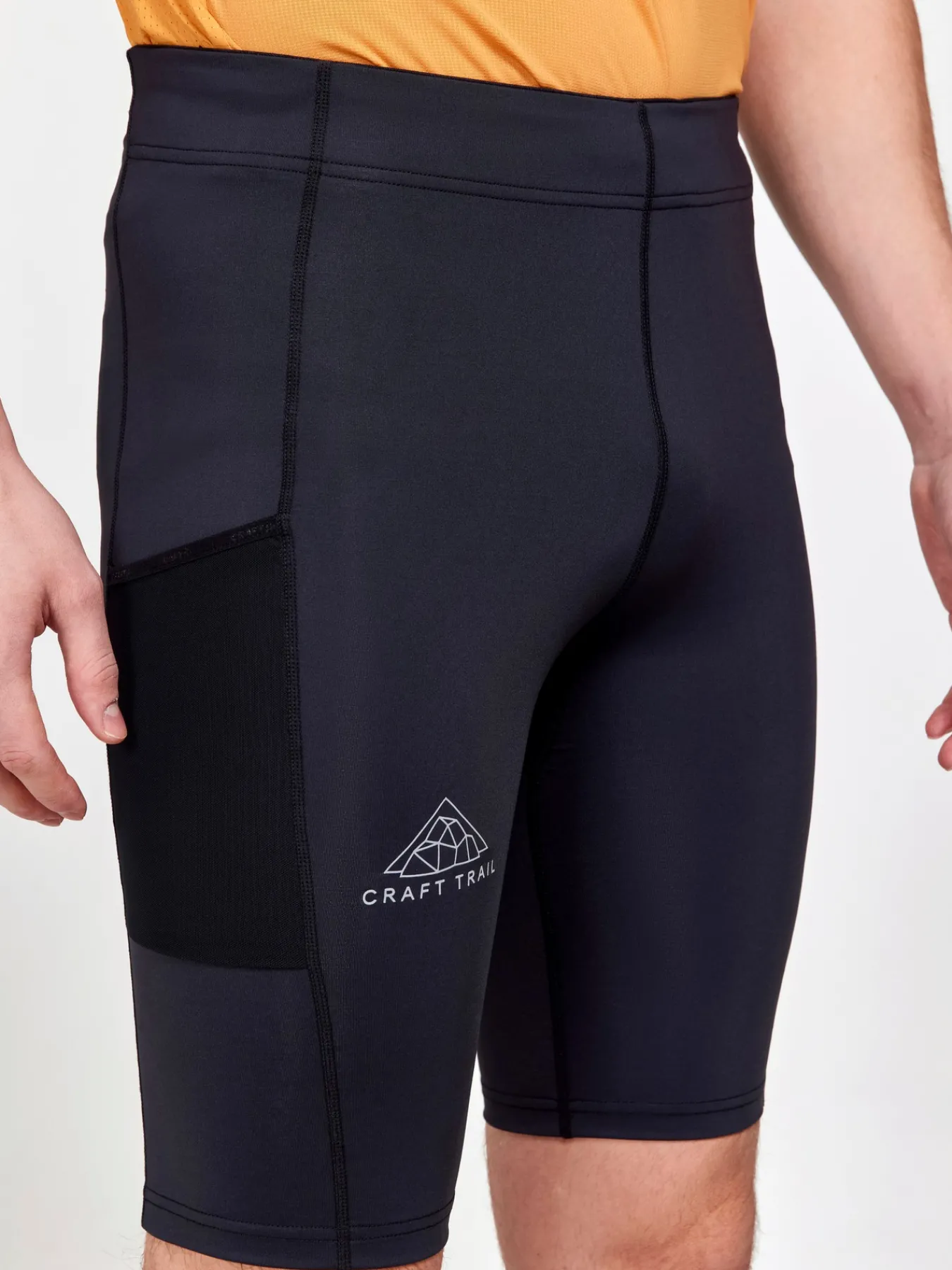 Tights|Løping>Craft Sportswear PRO Trail Short Tights M Black