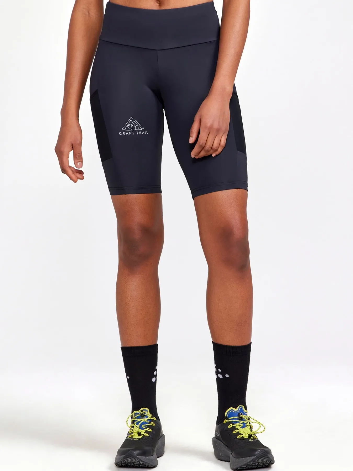 Tights|Løping>Craft Sportswear PRO Trail Short Tights W Black