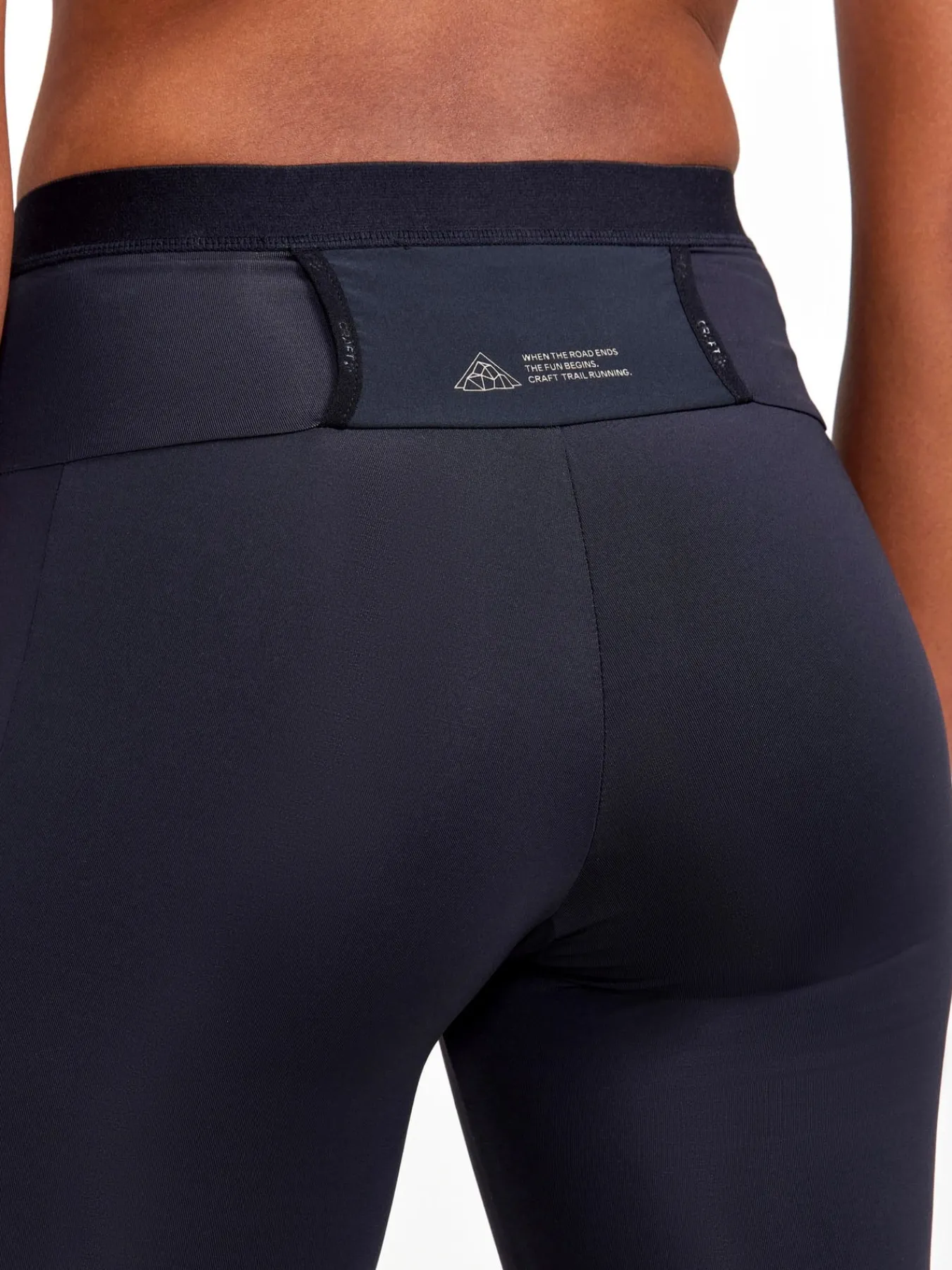 Tights|Løping>Craft Sportswear PRO Trail Short Tights W Black