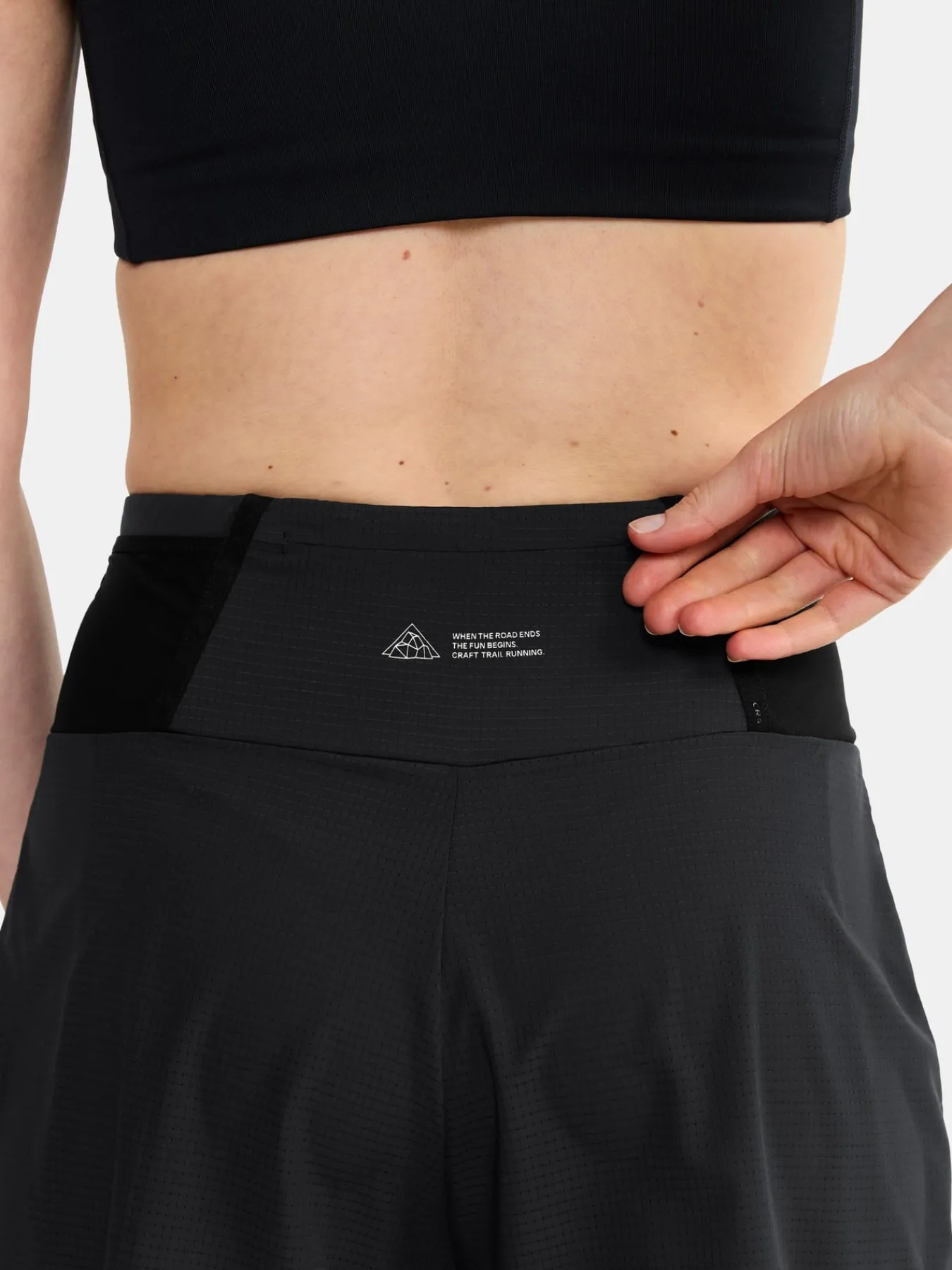 Shorts & Skjørt|Løping>Craft Sportswear PRO Trail Shorts W Black
