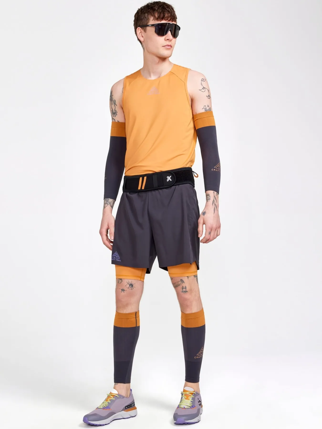 T-Skjorter & Singleter|Løping>Craft Sportswear PRO Trail Singlet M Desert