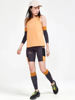 T-Skjorter & Singleter|Løping>Craft Sportswear PRO Trail Singlet W Peach
